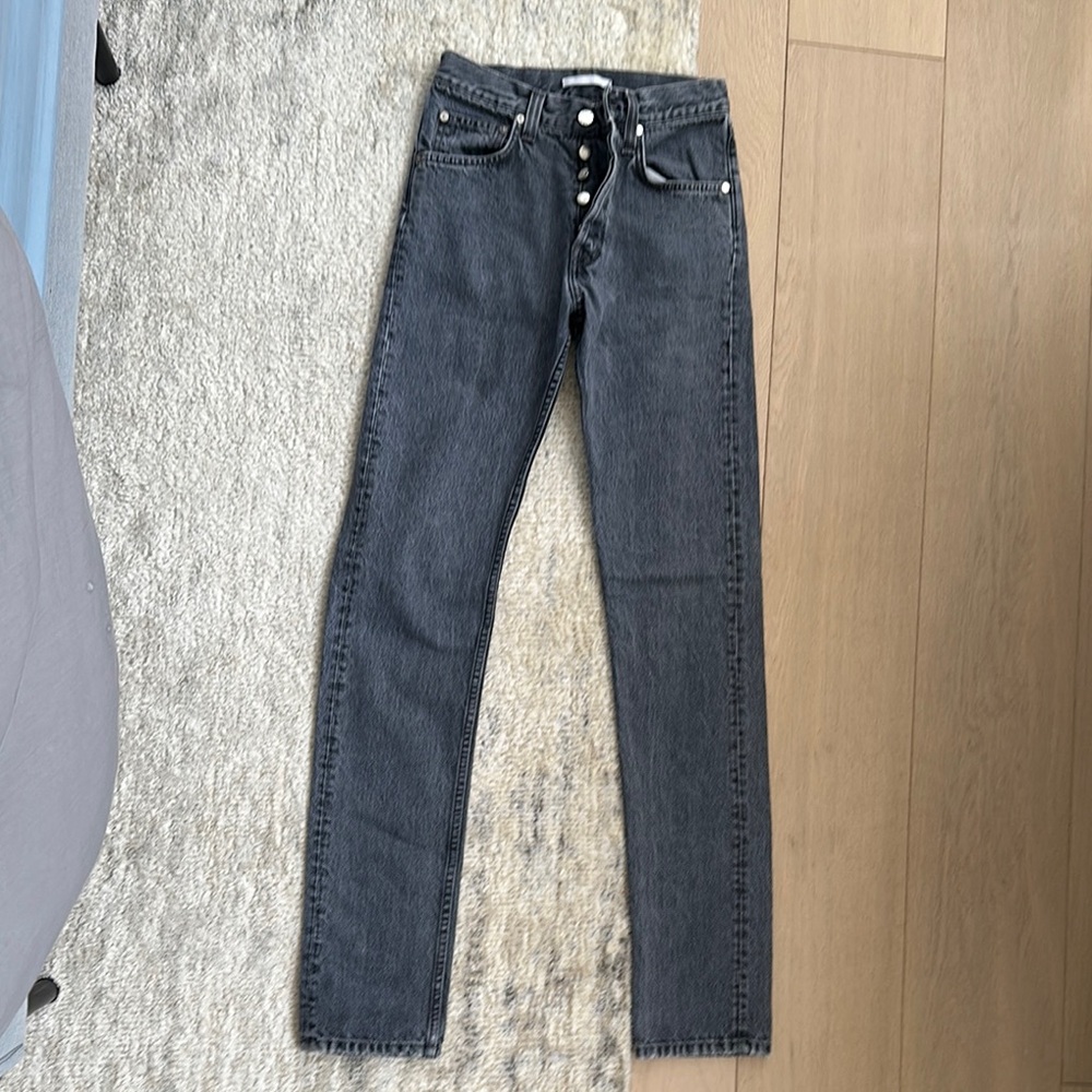 Helmet Lang Gray Jeans